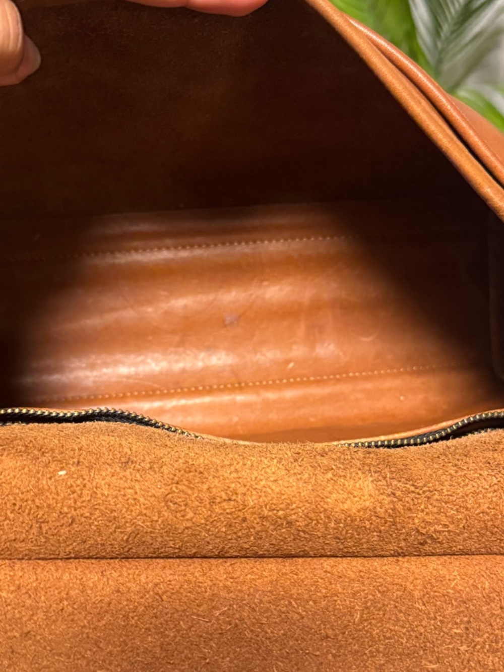 Vintage Coach Logan British Tan Crossbody Leather Bag 9907 - Picture 8 of 10